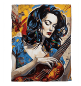 Music Lover's Bedroom Decor - Guitarist Theme